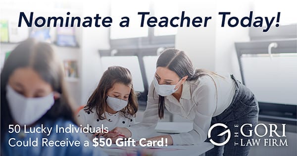 Nominate a Teacher Today! 50 Lucky Individuals Could Receive a $50 Gift Card! [nap_names id=